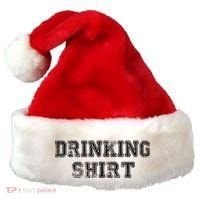 Drinking Shirt Santa Hat thumb 0
