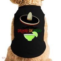 Drinko De Mayo Funny Cinco De Mayo Mustache Sombrero Doggie Tank thumb 0