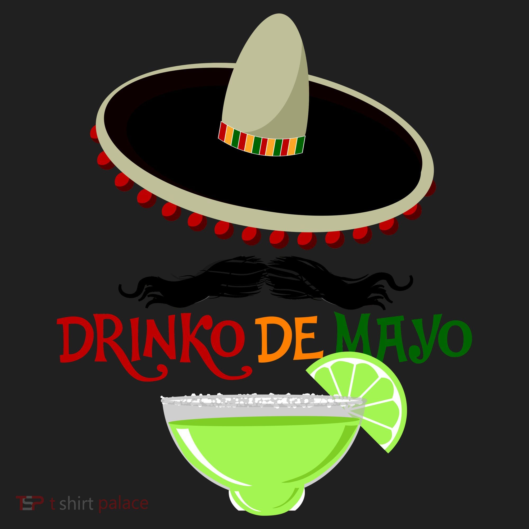 Drinko De Mayo Funny Cinco De Mayo Mustache Sombrero Beanie