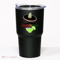 Drinko De Mayo Funny Cinco De Mayo Mustache Sombrero Tumbler thumb 0