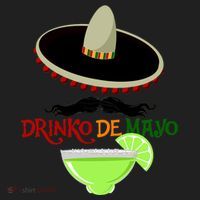 Drinko De Mayo Funny Cinco De Mayo Mustache Sombrero Hat thumb 2