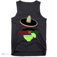Drinko De Mayo Funny Cinco De Mayo Mustache Sombrero Tank Top thumb 0