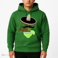 Drinko De Mayo Funny Cinco De Mayo Mustache Sombrero Hoodie thumb 2