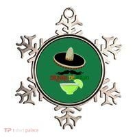 Drinko De Mayo Funny Cinco De Mayo Mustache Sombrero Ornament thumb 0