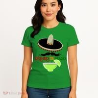 Drinko De Mayo Funny Cinco De Mayo Mustache Sombrero Women's T-Shirt thumb 4