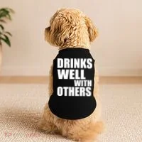 Drinks Well With Others Doggie Tank thumb 2