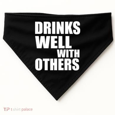 Drinks Well With Others USA-Made Doggie Bandana