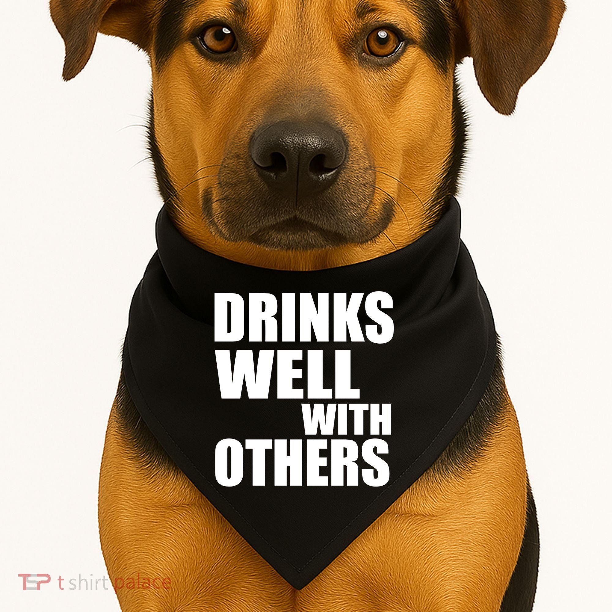 Drinks Well With Others USA-Made Doggie Bandana