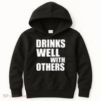 Drinks Well With Others Kids Hoodie thumb 0