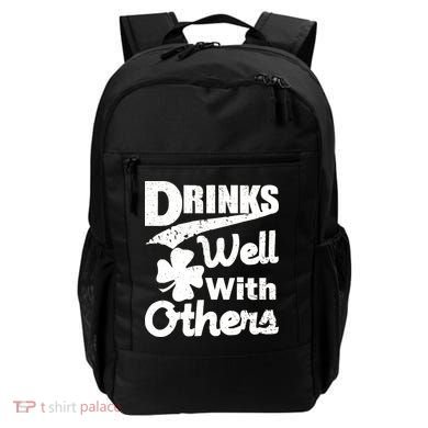 Drinks Well With Others St. Patrick's Day Backpack