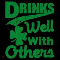 Drinks Well With Others St. Patrick's Day Coffee Mug thumb 5