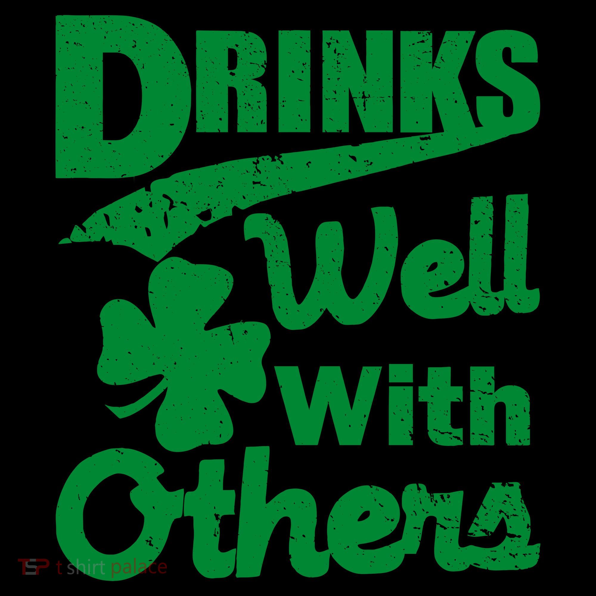 Drinks Well With Others St. Patrick's Day Coffee Mug