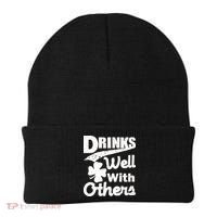 Drinks Well With Others St. Patrick's Day Beanie thumb 0