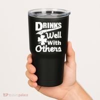 Drinks Well With Others St. Patrick's Day Tumbler thumb 2