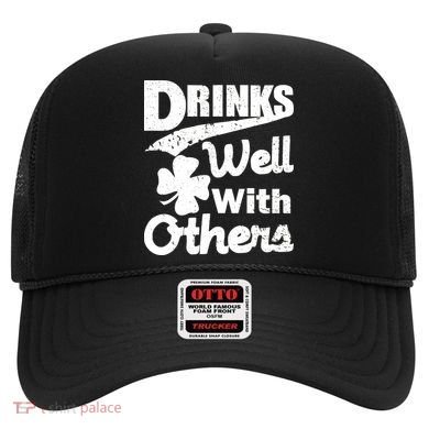 Drinks Well With Others St. Patrick's Day Hat