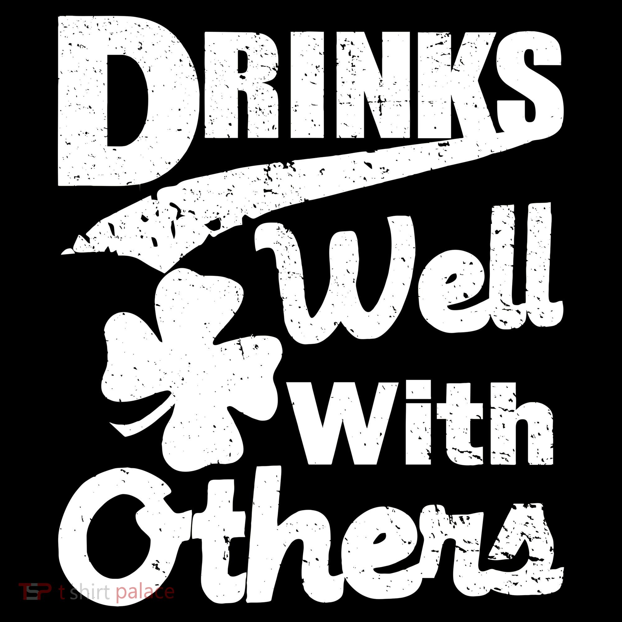 Drinks Well With Others St. Patrick's Day Visor