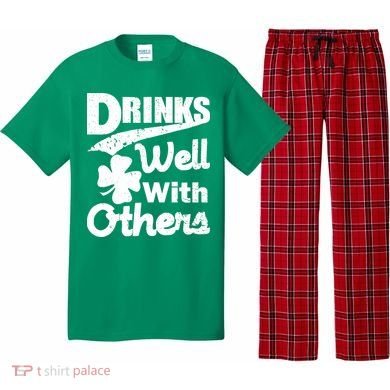 Drinks Well With Others St. Patrick's Day Pajama Set