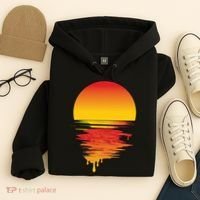 Dripping Sunset Hoodie thumb 4