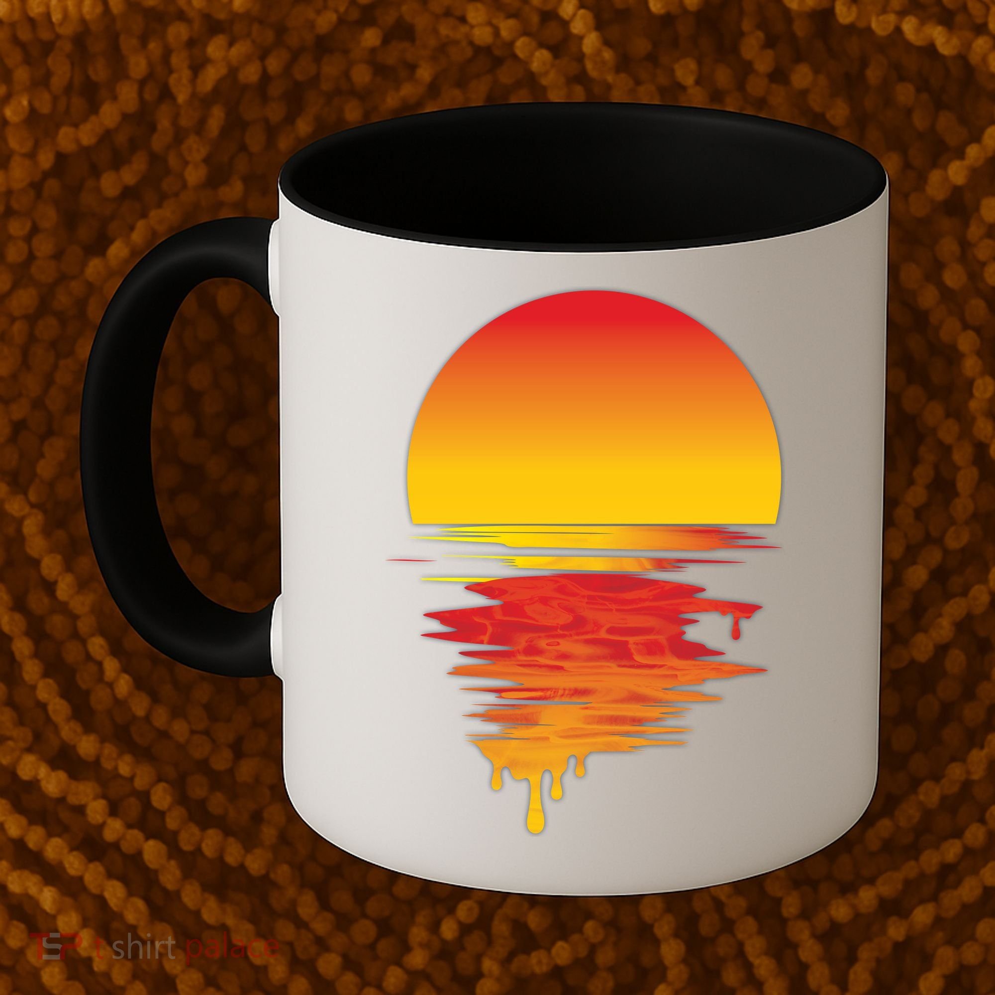 Dripping Sunset Coffee Mug