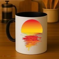Dripping Sunset Coffee Mug thumb 4