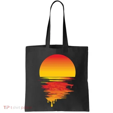 Dripping Sunset Tote Bag