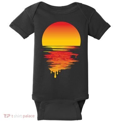 Dripping Sunset Baby Bodysuit