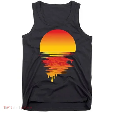 Dripping Sunset Tank Top