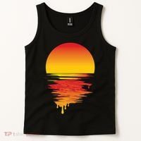 Dripping Sunset Tank Top thumb 2