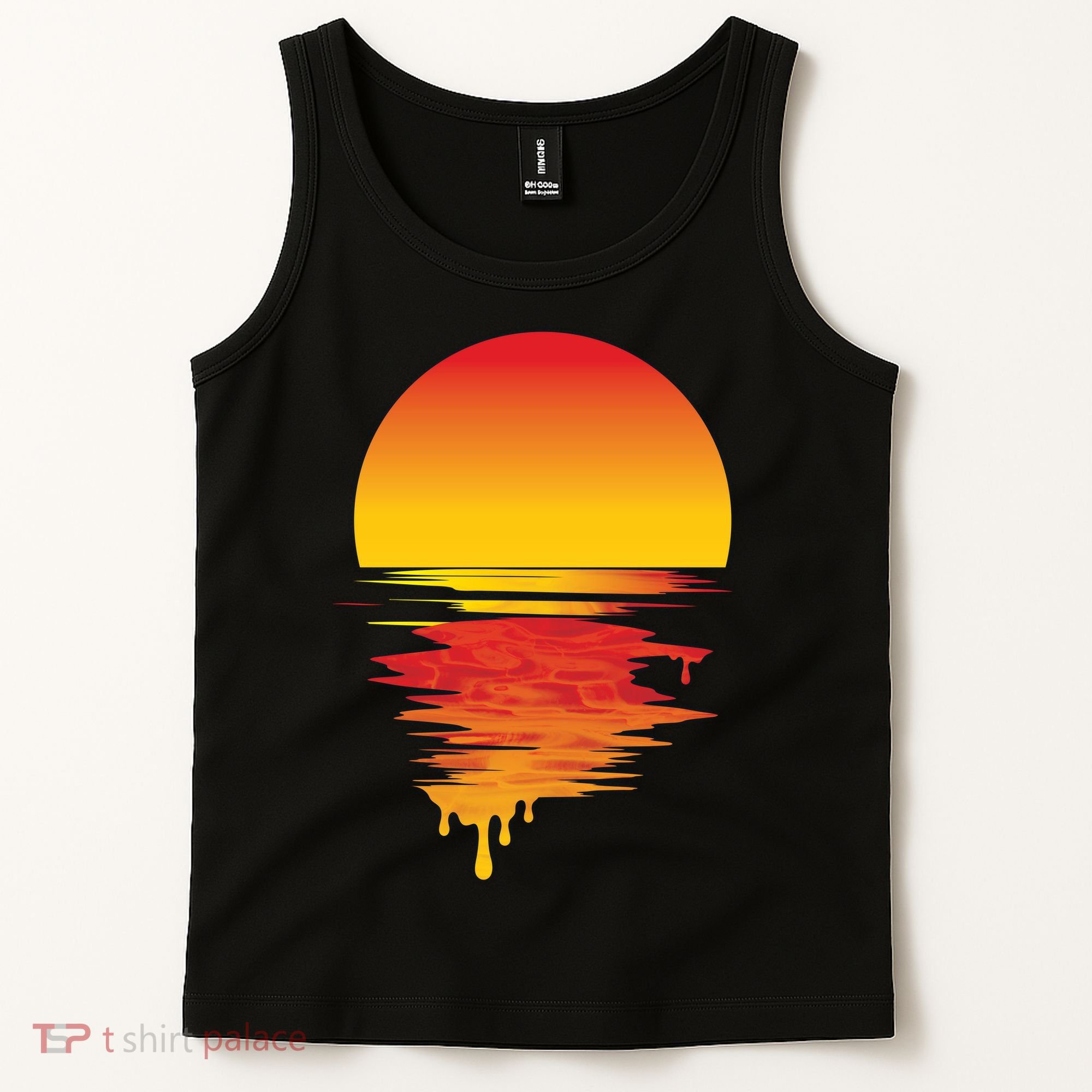 Dripping Sunset Tank Top