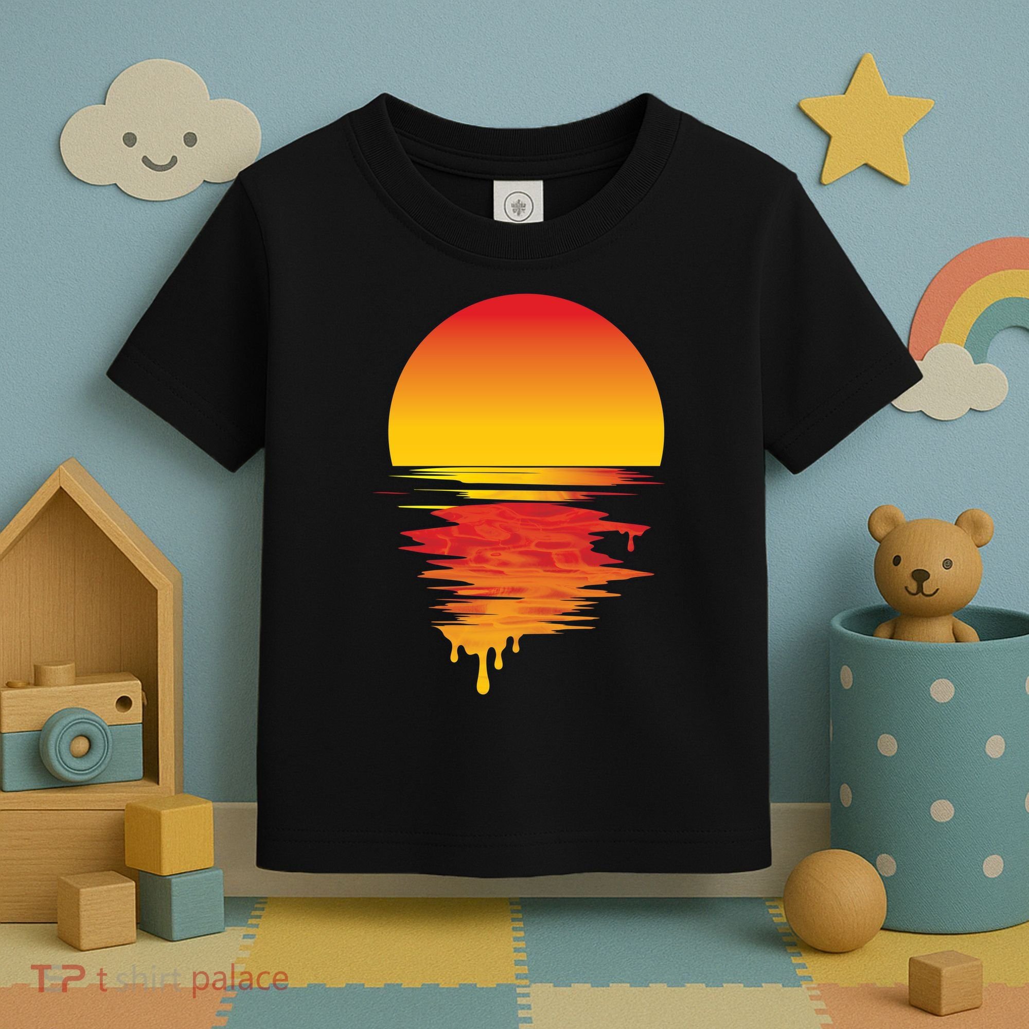 Dripping Sunset Toddler T-Shirt