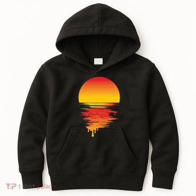 Dripping Sunset Kids Hoodie