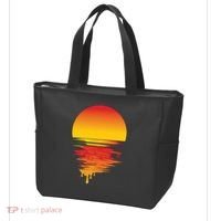 Dripping Sunset Tote Bag thumb 3
