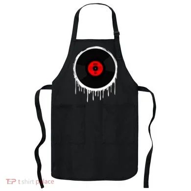 Dripping Vinyl Record Apron