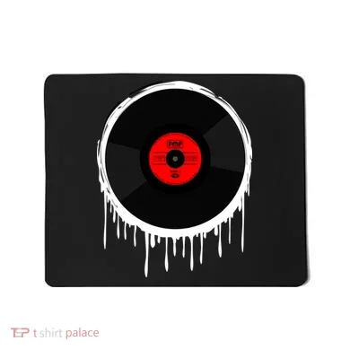 Dripping Vinyl Record Mousepad