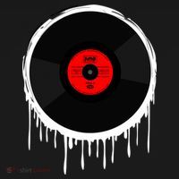 Dripping Vinyl Record Ornament thumb 1