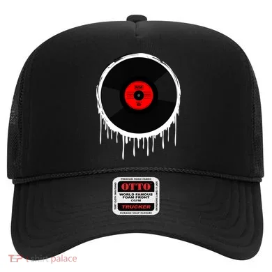 Dripping Vinyl Record Hat
