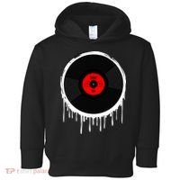 Dripping Vinyl Record Toddler Hoodie thumb 0