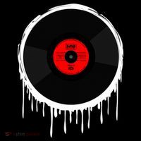 Dripping Vinyl Record Kids Sweatshirt thumb 2