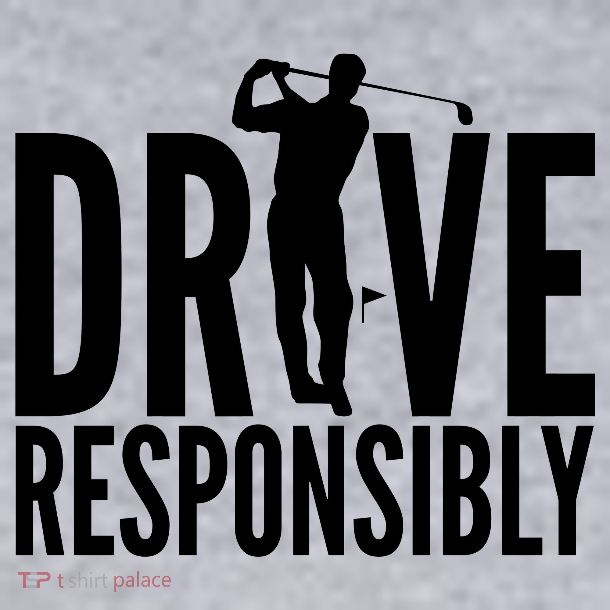 Drive Responsibly Golf Driver Women's Racerback Cropped Tank