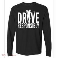 Drive Responsibly Golf Driver Comfort Colors Heavyweight Long Sleeve T-Shirt thumb 0