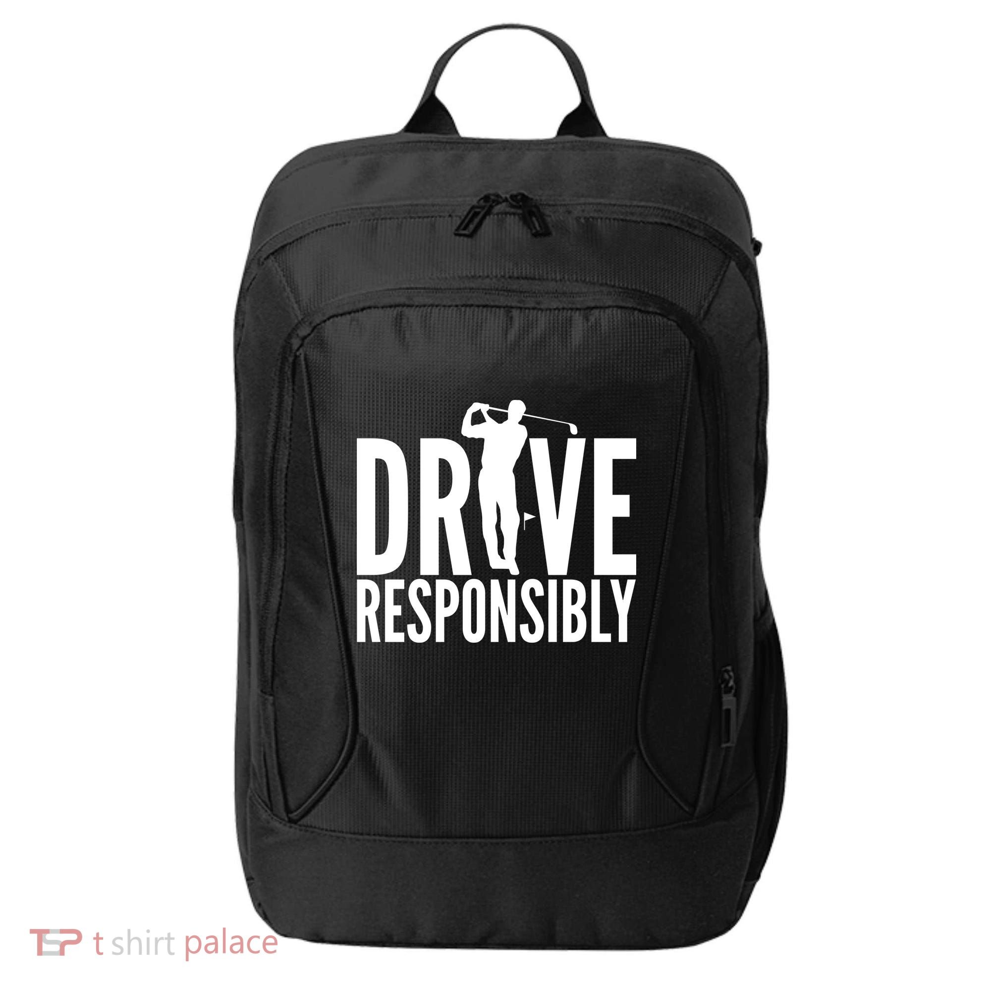 Drive Responsibly Golf Driver City Backpack