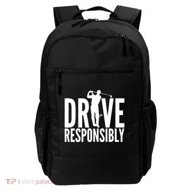 Drive Responsibly Golf Driver Backpack