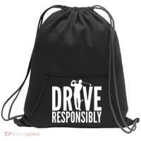 Drive Responsibly Golf Driver Sweatshirt Cinch Pack Bag thumb 0