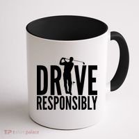 Drive Responsibly Golf Driver Coffee Mug thumb 1