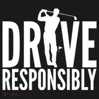 Drive Responsibly Golf Driver Womens Funnel Neck Pullover Hood thumb 2