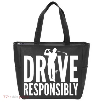 Drive Responsibly Golf Driver Tote Bag