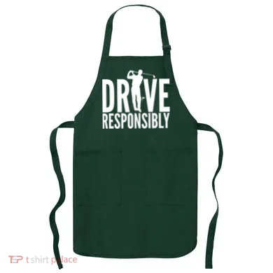 Drive Responsibly Golf Driver Apron