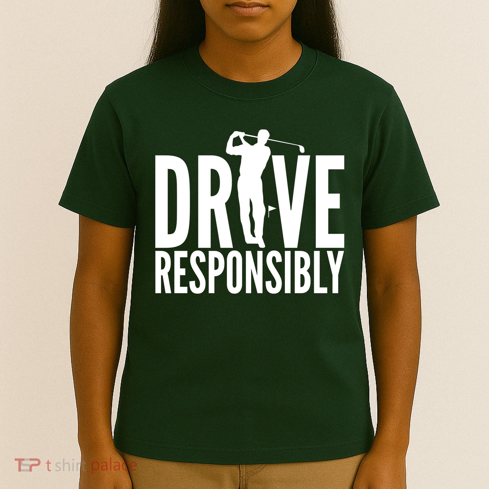 Drive Responsibly Golf Driver T-Shirt