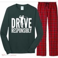 Drive Responsibly Golf Driver Long Sleeve Pajama Set thumb 0