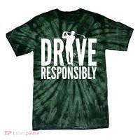 Drive Responsibly Golf Driver Tie-Dye T-Shirt thumb 0